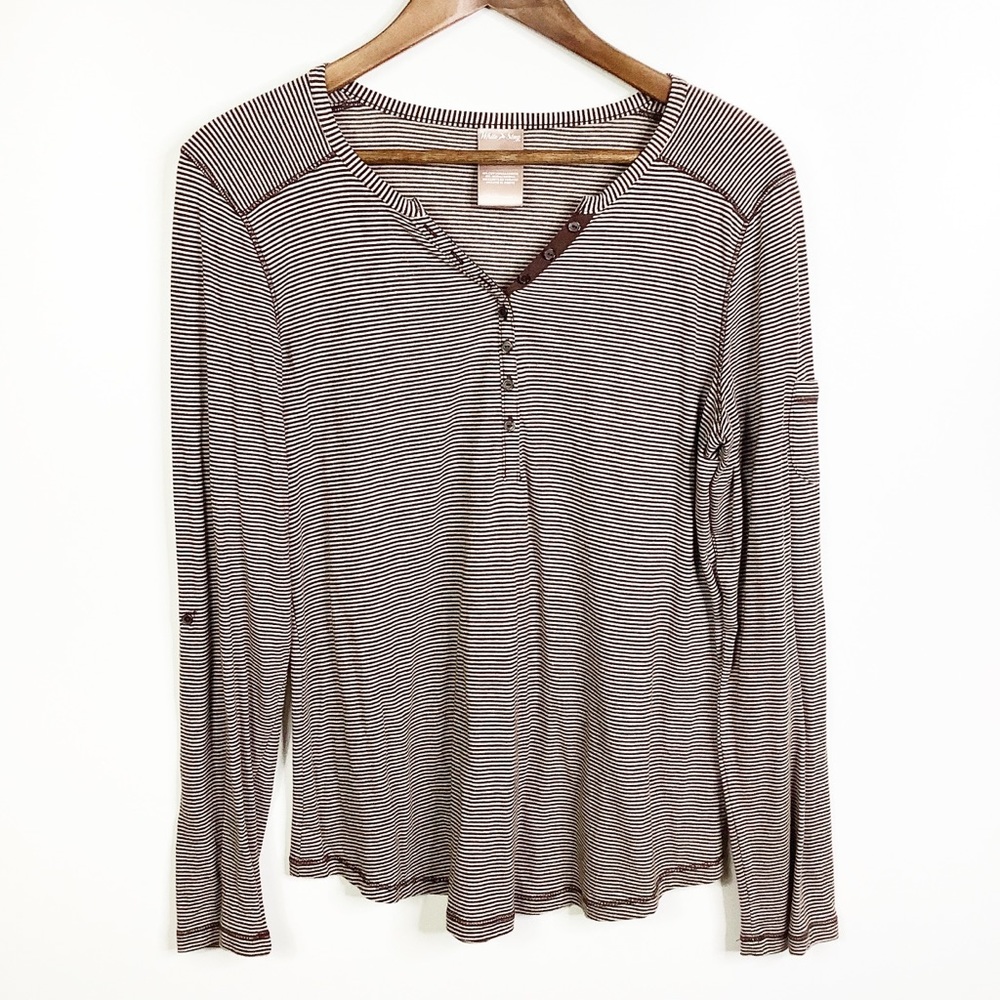 White Stag Striped Long Sleeve